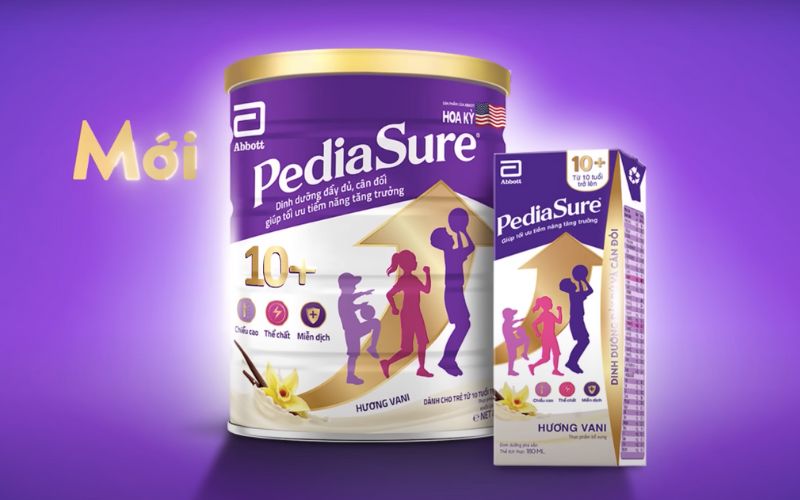 PediaSure BA – sữa cho trẻ 6 tuổi suy dinh dưỡng