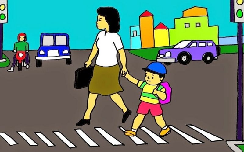 kỹ năng an toàn giao thông cho trẻ