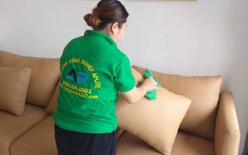 Dịch vụ vệ sinh sofa Aplite