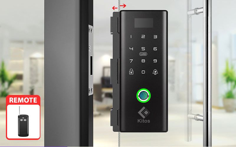 Khóa cửa kính điện tử Kitos KT-GL80