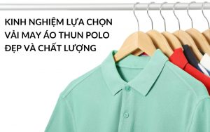 vải may áo thun polo