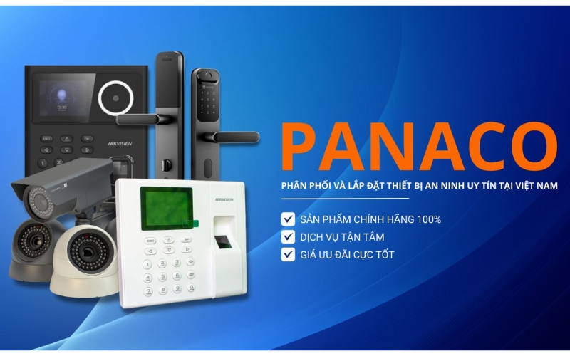 Đơn vị phân phối và lắp đặt camera PANACO