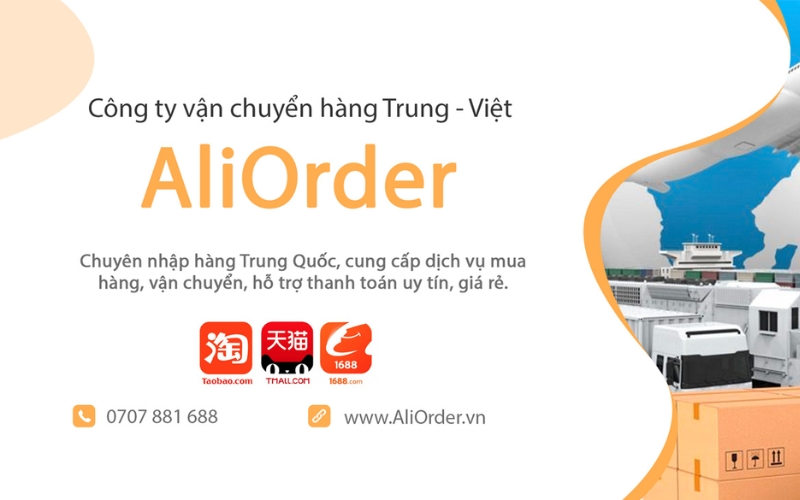 Công ty mua hộ hàng Trung Quốc AliOrder