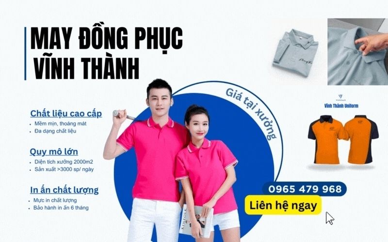 công ty may đồng phục vĩnh thành