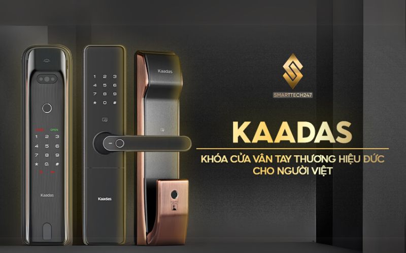 nhãn hiệu khóa điện tử Kaadas