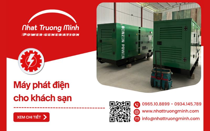Máy phát điện khách sạn nhattruongminh.com