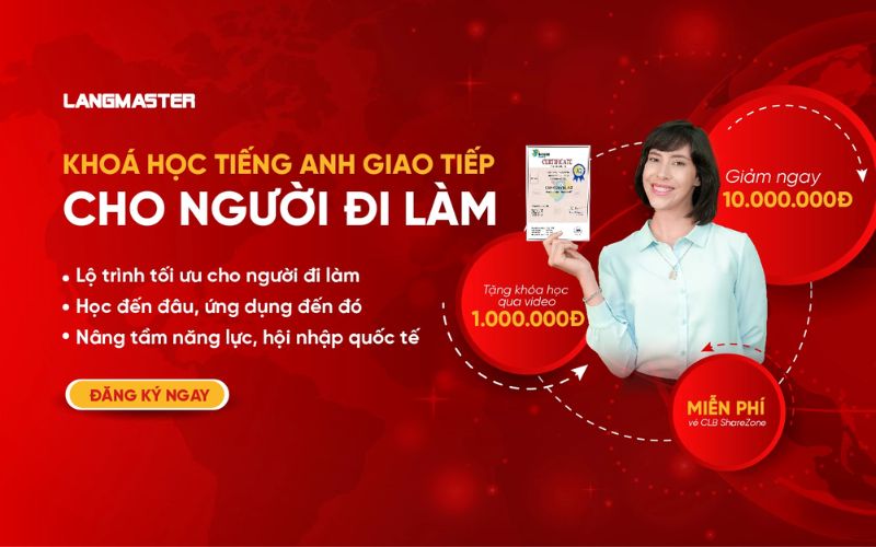 Tiếng Anh giao tiếp Langmaster
