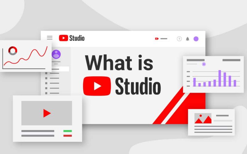 sử dụng yotube studio để theo dõi