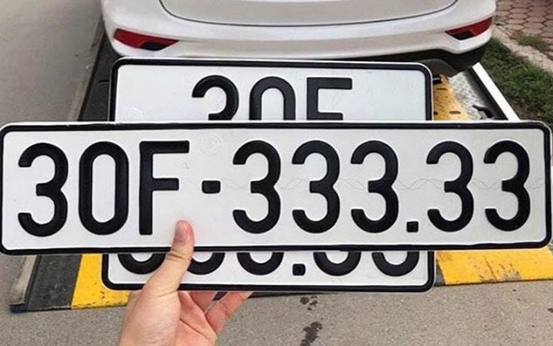 ý nghĩa của biển số xe