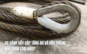so sánh dây cáp tăng đơ và dây thừng