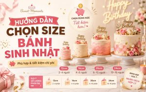 cách chọn size bánh sinh nhật
