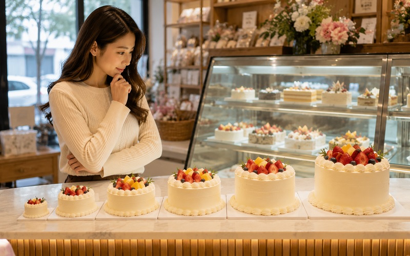 sai lầm thường gặp khi chọn size bánh sinh nhật
